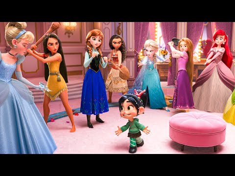 Full Disney Princesses Scene - WRECK-IT RALPH 2 (2018) Movie Clip - UCA0MDADBWmCFro3SXR5mlSg