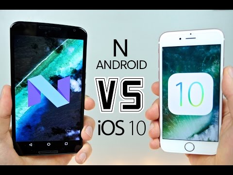 Android N vs iOS 10 - New Features Comparison - UCj34AOIMl_k1fF7hcBkD_dw