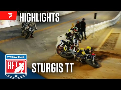 American Flat Track at Sturgis TT 8/11/24 | Highlights - dirt track racing video image