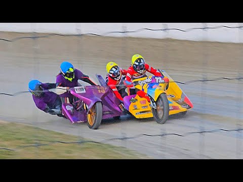 Meeanee Speedway - East Coast Sidecars Champs 2024 - 27/10/24 - dirt track racing video image