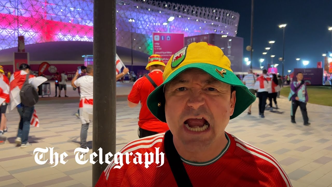 ‘We’re going to win 4-0’: Wales fans hopeful ahead of crucial World Cup game against England
