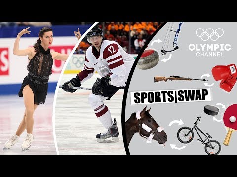 Figure Skating vs Ice Hockey | Who Will be Best at the Other Sport? | Sports Swap Challenge - UCTl3QQTvqHFjurroKxexy2Q