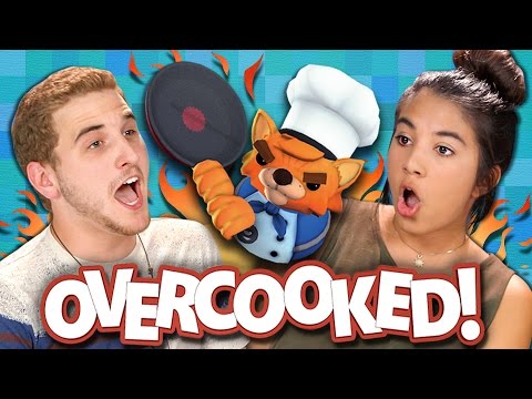 OVERCOOKED CO-OP! BURNT TO DEATH! (Teens React: Gaming) - UCHEf6T_gVq4tlW5i91ESiWg