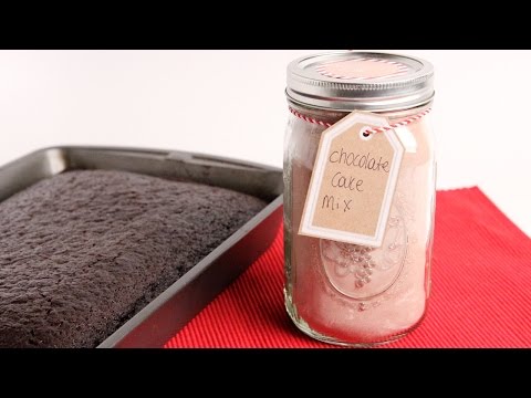 DIY Chocolate Cake Mix - Edible Gifts - UCNbngWUqL2eqRw12yAwcICg