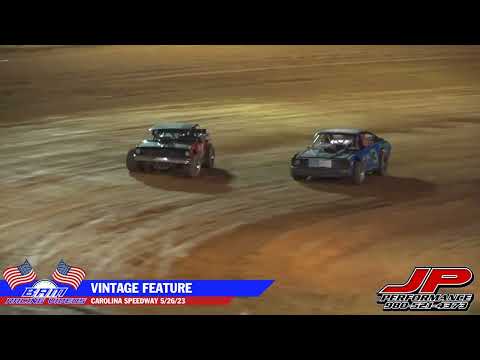 Vintage Feature - Carolina Speedway 5/26/23 - dirt track racing video image