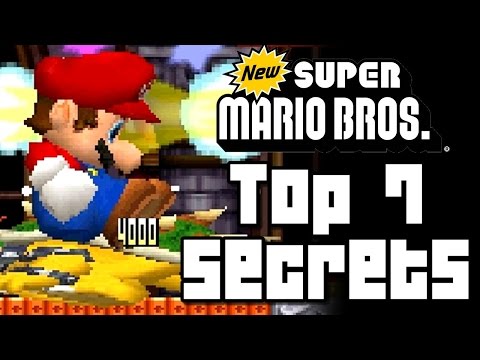 New Super Mario Bros TOP 7 SECRETS (DS) - UChnz1eAo9SfuDfqFZt1KFtA