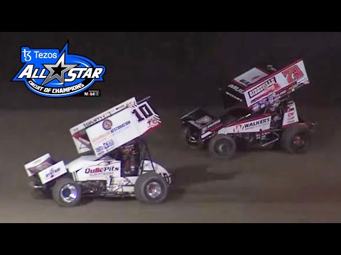 Highlights: Tezos All Star Circuit of Champions @ I-96 Speedway 5.13.2022 - dirt track racing video image