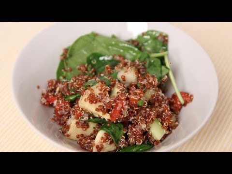 Quinoa Salad Recipe - Laura Vitale - Laura in the Kitchen Episode 461 - UCNbngWUqL2eqRw12yAwcICg