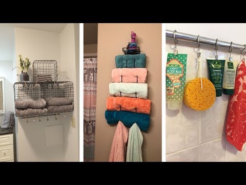 22 Super Clever Bathroom Storage Hacks - UC-bxtBkk7wNsA5T1Po1fcHQ