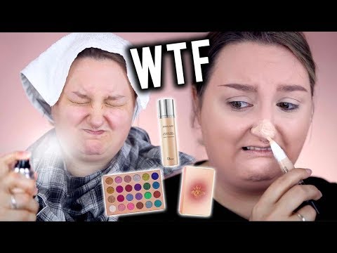 OMG WHAATT!? | FULL FACE FIRST IMPRESSIONS TESTING NEW MAKEUP - UCOtoxvHLKrIlWbt4MRBWfbQ