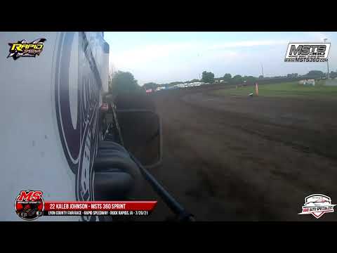 22 Kaleb Johnson | Rapid Speedway | 7-20-21 - dirt track racing video image
