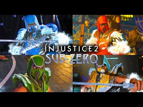 Injustice 2 - Sub Zero All Shaders with Openings for All Characters and Premium Skins - UCssW3gaIc8BHuPJQ4rFMQpg