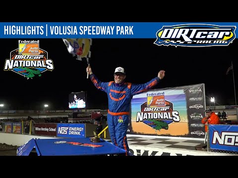 DIRTcar UMP Modifieds | DIRTcar Nationals | Volusia Speedway Park | February 3, 2025 | HIGHLIGHTS - dirt track racing video image