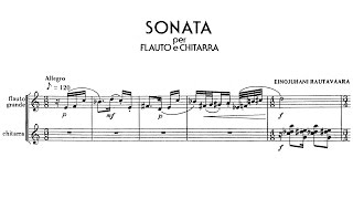 Einojuhani Rautavaara - Sonata for Flute and Guitar (1975)