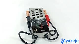 Testador de Bateria com Display de LEDs com Carga de 100 A