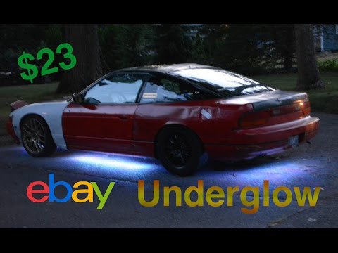 $23 eBay Underglow for the 240sx - UCvW8JzztV3k3W8tohjSNRlw