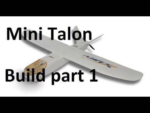 X UAV Mini Talon build part 1 - UC4fCt10IfhG6rWCNkPMsJuw