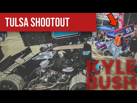 Tulsa Shootout 2025 | Day 2 | Practice + Heat Race With Kyle Bush! | - dirt track racing video image