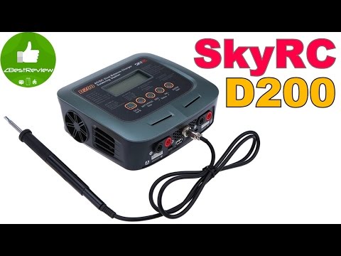 ✔ SkyRC D200 - мощная двойная зарядка с паяльником! Banggood - UClNIy0huKTliO9scb3s6YhQ