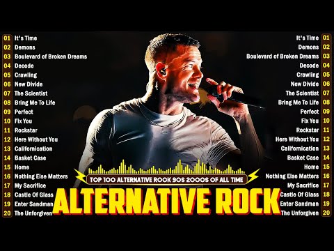 Greatest Hits Alternative Rock 2000s Playlist - linkin park, Muse, Evanescence, Metallica, Green Day