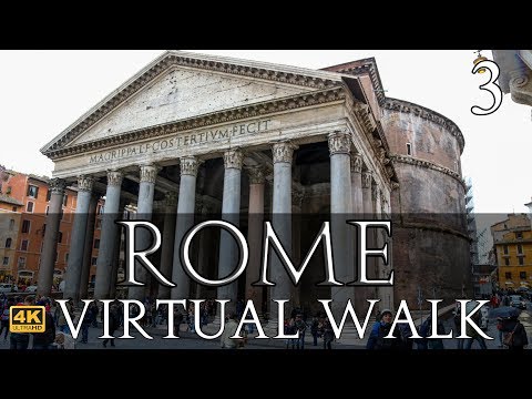 Rome Virtual Walk in 4k Part 3: Trevi Fountain to the Pantheon - UCNzul4dnciIlDg8BAcn5-cQ