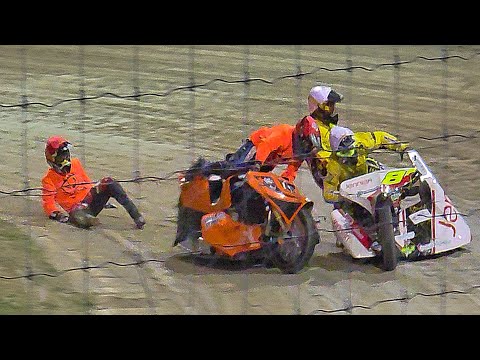 Meeanee Speedway - East Coast Sidecars Champs - 24/10/25 - dirt track racing video image