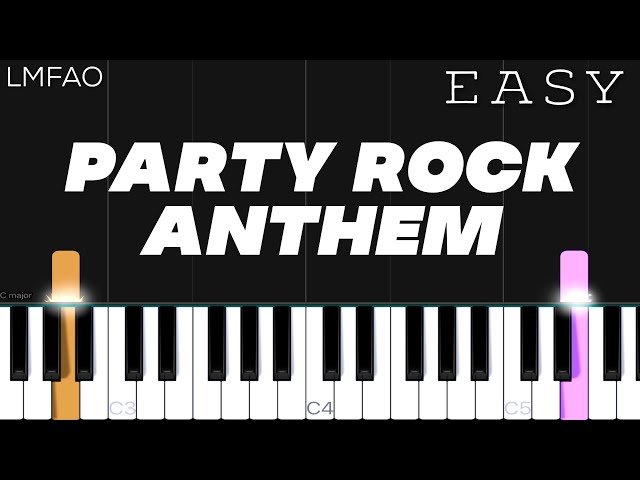 How to Play Party Rock on the Piano