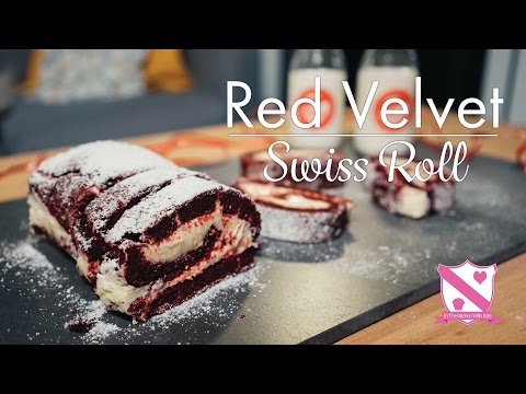 Red Velvet Swiss Roll - In The Kitchen With Kate - UC_b26zavaEoT1ZPkdeuHEQg