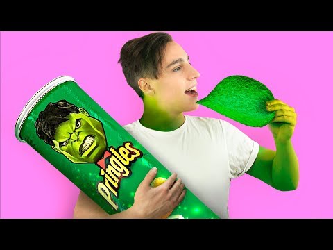 7 DIY Superhero Food vs Real Food Challenge! - UCWwqHwqLSrdWMgp5DZG5Dzg