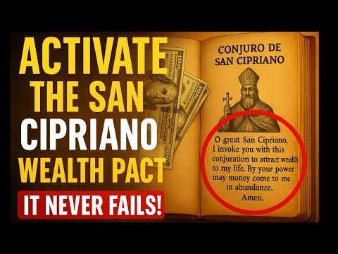 💥 I WARNED YOU! Whoever Repeats This San Cipriano Spell Attracts Lots of Money and Abundance Today