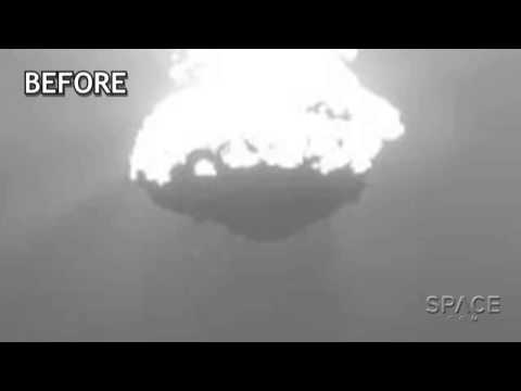 Comet Puffs And Space-Probe Snaps It | Video - UCVTomc35agH1SM6kCKzwW_g