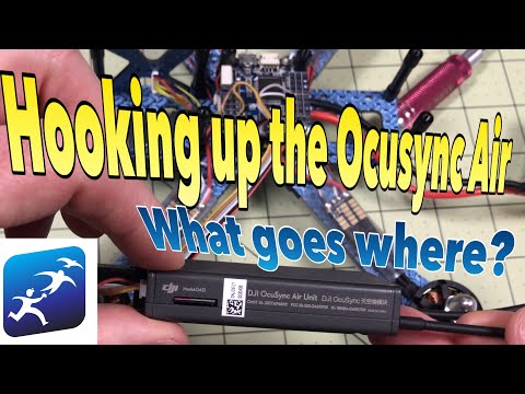 DJI OcuSync Air Module wiring on an Omnibus F4  Quadcopter testing with DJI Racing Edition Goggles - UCzuKp01-3GrlkohHo664aoA