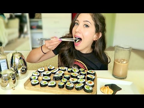 SUSHI ROLL MUKBANG! (Eating Show) - UC6D1enwNb6rEaI5bCs0UrfQ