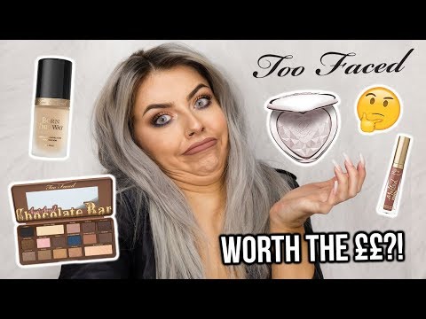 TESTING TOO FACED MAKEUP! FULL FACE OF FIRST IMPRESSIONS - WORTH THE HYPE!? - UCeOYFSJpQT27y3V6faZNC2g