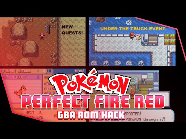 Pokemon Perfect Fire Red (GBA) Download