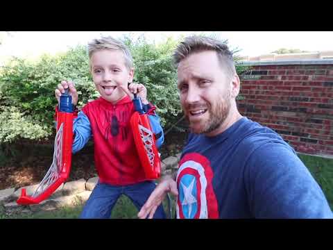 Spider-Man Powers!? Spider-Man Homecoming Movie Gear Test for Kids Pt. 2 by KIDCITY - UCCXyLN2CaDUyuEulSCvqb2w