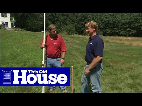 How to Establish a Level-Grade Line for Landscaping | This Old House - UCUtWNBWbFL9We-cdXkiAuJA