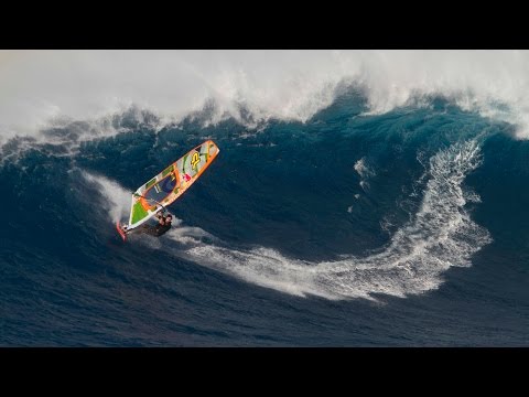 Windsurfing Huge Waves at Jaws - Jason Polakow Chronicles - UCblfuW_4rakIf2h6aqANefA