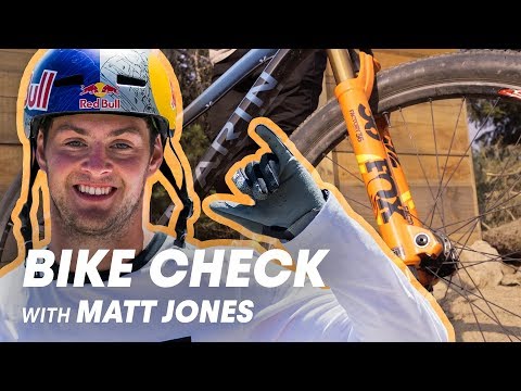 Let's Check Matt Jones' Mountain Bike | Red Bull Joyride 2018 - UCXqlds5f7B2OOs9vQuevl4A