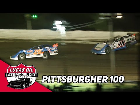Championship Four Drama | 2023 Lucas Oil Pittsburgher 100 at Pittsburgh's PA Motor Speedway - dirt track racing video image