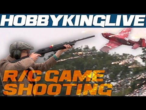 R/C Plane Vs Shot Gun - HobbyKing Live - UCkNMDHVq-_6aJEh2uRBbRmw