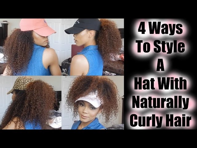 Curly Hair Baseball Cap – The Perfect Accessory for Your Curls!