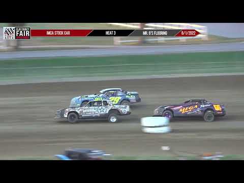 Stock Car | Clay County Fair Speedway | 8-1-2022 - dirt track racing video image