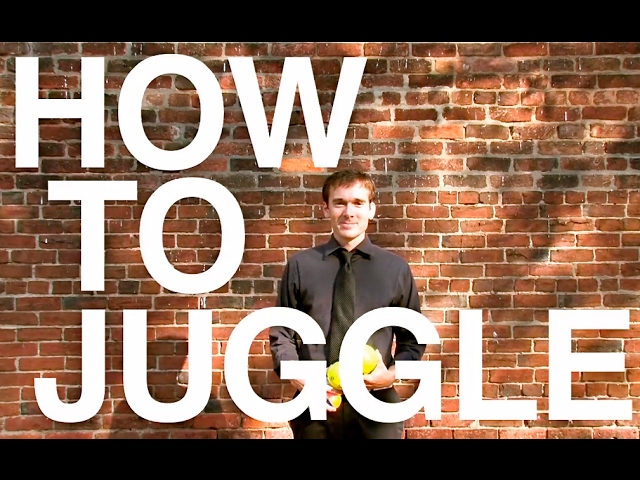 How to Juggle Three Tennis Balls