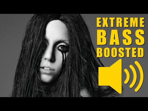 Lady Gaga - Dance In The Dark (BASS BOOSTED EXTREME)🔥🔥🔥