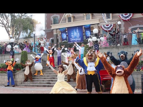 Disneyland 59th anniversary / birthday celebration with Dapper Dans, 59 characters - UCYdNtGaJkrtn04tmsmRrWlw