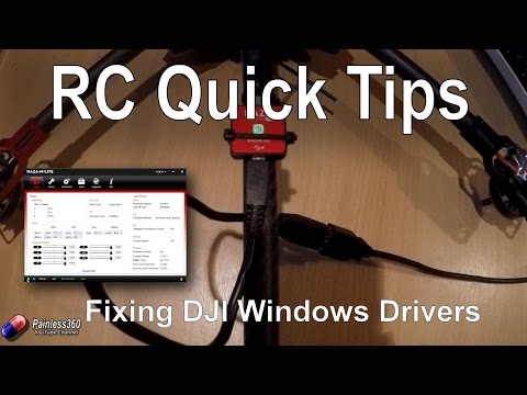 RC Quick Tips: Loading Naza/DJI drivers in Windows 8 and 10 - UCp1vASX-fg959vRc1xowqpw