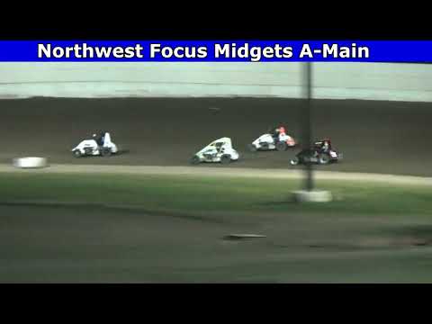 Grays Harbor Raceway - April 20, 2024 - Northwest Focus Midgets A-Main - dirt track racing video image