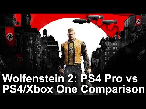 [4K] Wolfenstein 2 PS4 Pro vs PS4/Xbox One Graphics Comparison + Frame-Rate Test - UC9PBzalIcEQCsiIkq36PyUA