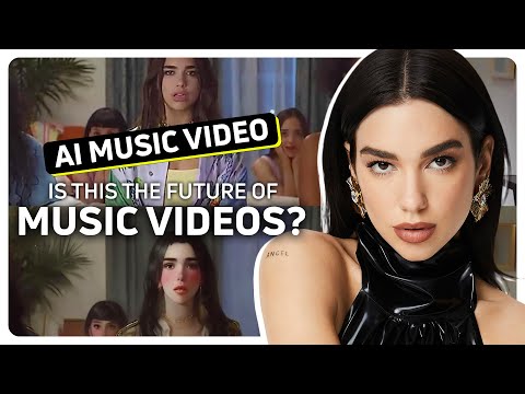 Dua Lipa - New Rules (AI Music Video vs. Real Music Video)